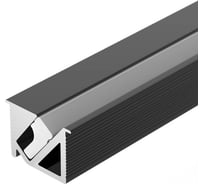 Профиль Arlight SL-BEVEL-H10-F14-2000 ANOD BLACK 2м 044084