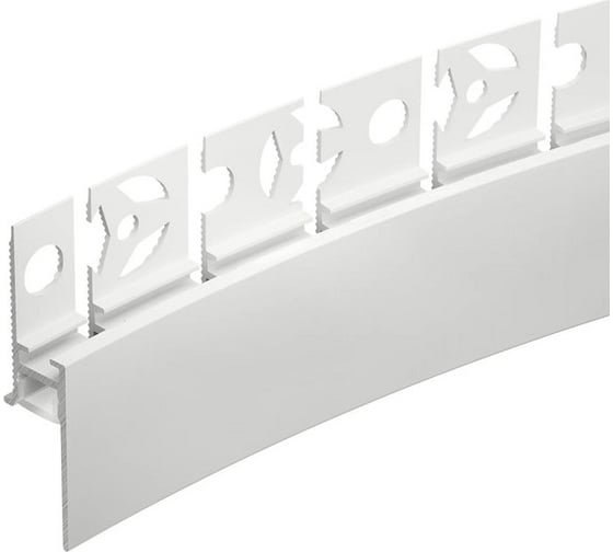Профиль Arlight PLINTUS-FANTOM-BENT-H20-SIDE-2000 WHITE 2м 043674 1