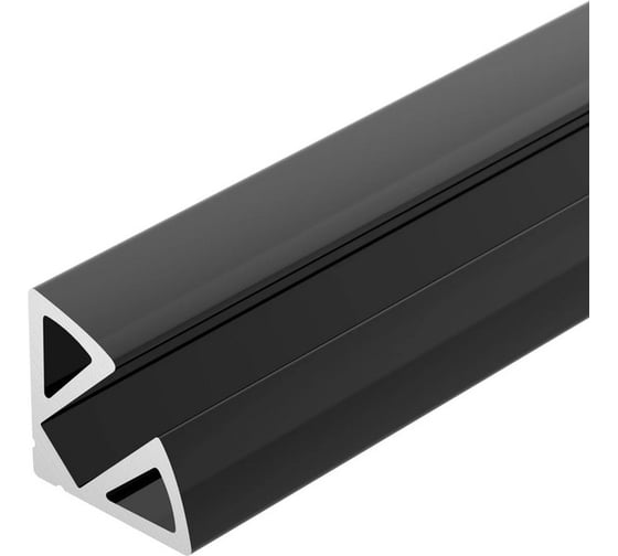 Профиль Arlight SL-KANT-H11-2000 ANOD BLACK 2м 044086