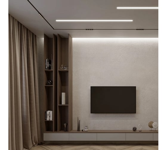 Профиль Arlight STRETCH-S-50-CEIL-CENTER-2000 2м 040700