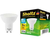 Светодиодная лампа Sholtz MR16 9Вт GU10 2700К 220В LMR3136