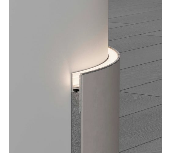 Профиль Arlight WALL-FANTOM-BENT-W10-SIDE-2000 ANOD 2м 043694