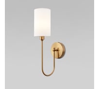 Настенный светильник Eurosvet с тканевым абажуром 60164/1 латунь a065752