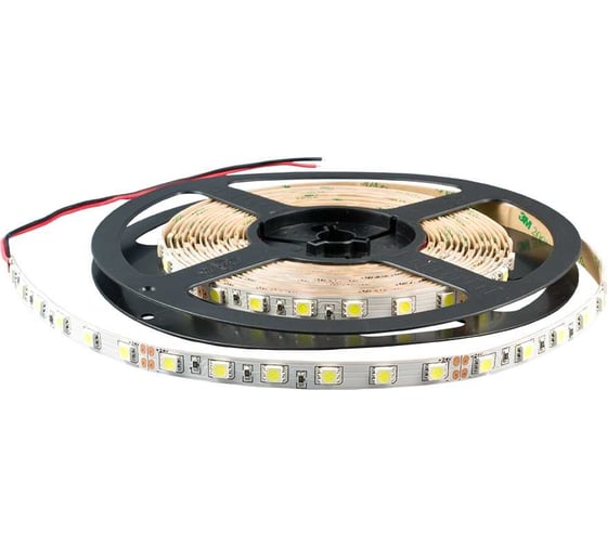 Светодиодная лента Светкомплект 5050 60 светодиодов/м 12v 6000k 5050606K