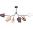Потолочный светильник Freya hats 6хe14x40w металл черный FR5370CL-06B 2