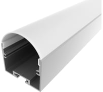 Комплект алюминиевого профиля LEDCRAFT с экраном и заглушками LC-LP2534M36R-3 1627000073