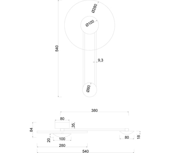Декоративная подсветка ARTE LAMP biscotto A2640AP-1GO