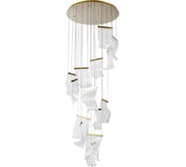 Каскадная люстра ARTE LAMP grappolo A2283SP-14GO