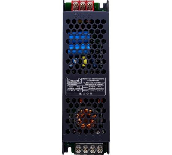 Драйвер для светодиодной ленты General Lighting Systems 250Вт 12В IP20 GDLI-S-250-IP20-PRO-12 514800