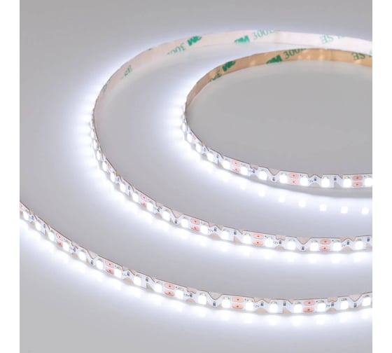 Светодиодная лента Arlight RZ-A120-6mm 12V Cool 8K 5м 036453