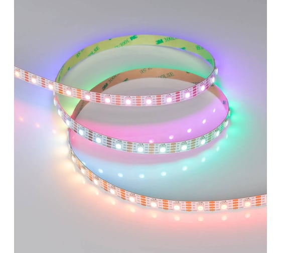 Светодиодная лента Arlight SPI-B60-10mm 5V RGB-PX1-BPT 5м 037855 1