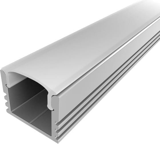 Комплект алюминиевого профиля LEDCRAFT с экраном и заглушками LC-LP1216M16-3 1627000010 1