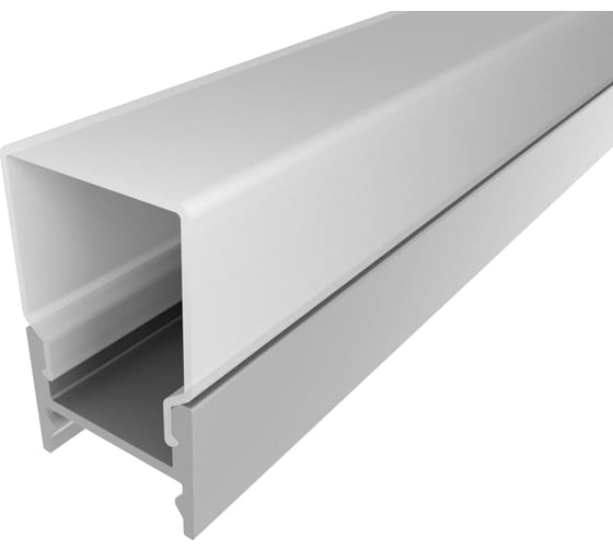 Комплект алюминиевого профиля LEDCRAFT с экраном и заглушками LC-LPS1216M1716-3 1627000018 1