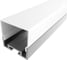 Комплект алюминиевого профиля LEDCRAFT с экраном и заглушками LC-LP1227M1728-3 1627000084 1