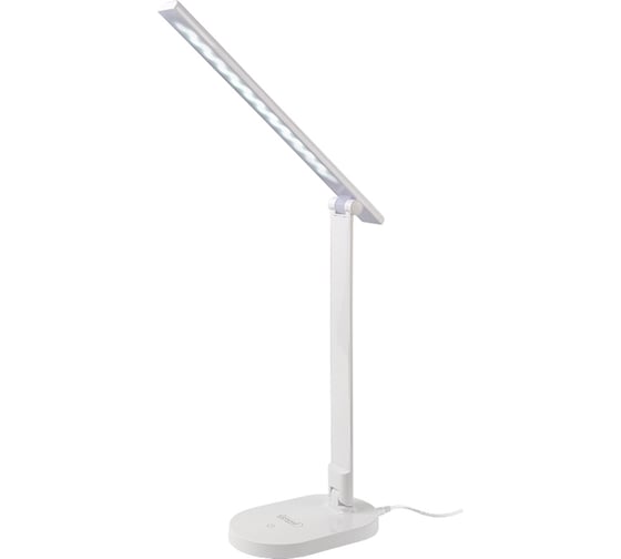 Светодиодный настольный светильник General Lighting Systems 10Вт, 500лм, 2700-6500К, белый свет, сенсорное включение, белый GLTL-044 800044