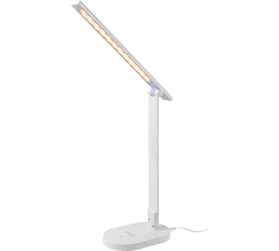 Светодиодный настольный светильник General Lighting Systems 10Вт, 500лм, 2700-6500К, белый свет, сенсорное включение, белый GLTL-044 800044