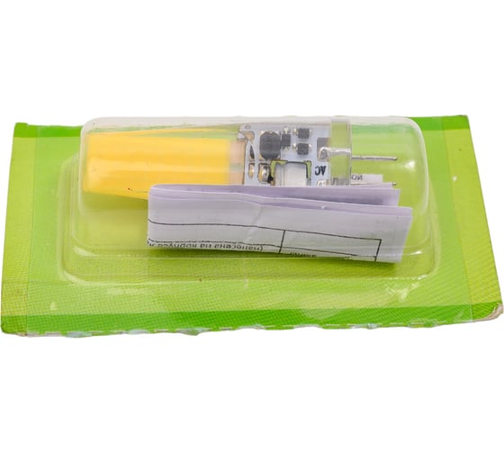 Светодиодная лампа General Lighting Systems general стандарт g-4 12 v силикон cob glden-g4-7-c-12-4500 5/100/500 661441