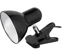 Металлический светильник на прищепке General Lighting Systems Е27, 300х120мм, черный GTL-049 800149
