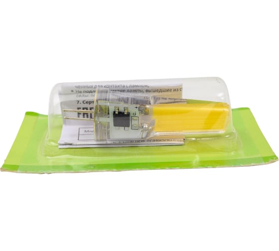 Светодиодная лампа General Lighting Systems general стандарт g-4 220 v силикон cob glden-g4-7-c-220-6500 5/100/500 661445