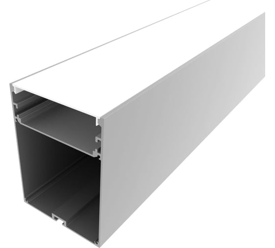 Комплект алюминиевого профиля LEDCRAFT с экраном и заглушками LC-LP10074M68-3 1627000110 1