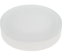 Светодиодная лампа LightStandart GX53 LED 10W 6500 K, пластиковый корпус, стеклянная крышка, GX53, 10Вт, 6500К, 900Лм, 230В IT8851