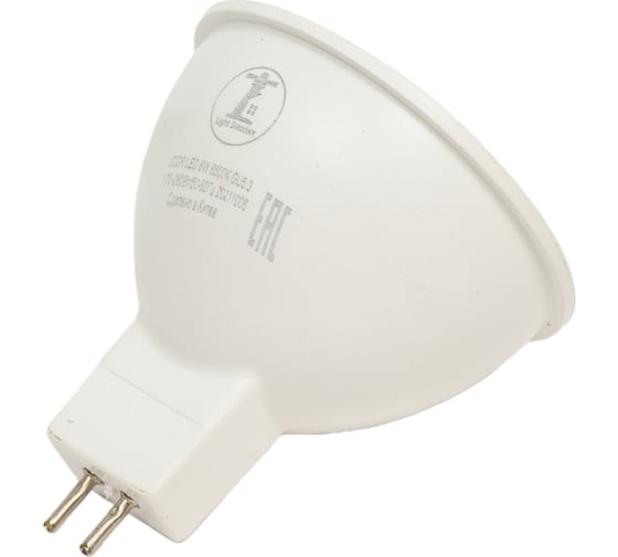 Светодиодная лампа LightStandart JCDR LED 8W 6500 K GU5.3 MR16, пластик, GU5.3, 8Вт, 6500К, 720Лм, 230В, Матовая IT8725
