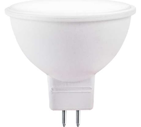 Светодиодная лампа LightStandart JCDR LED 6W 4000 K GU5.3 MR16, пластик, GU5.3, 6Вт, 4000К, 540Лм, 230В, Матовая IT8489