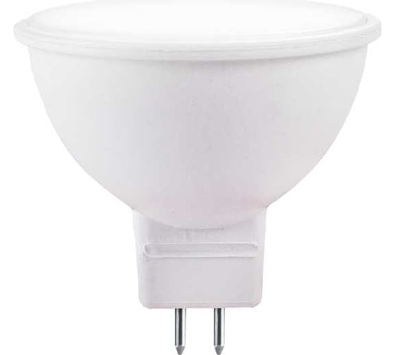 Светодиодная лампа LightStandart JCDR LED 6W 4000 K GU5.3 MR16, пластик, GU5.3, 6Вт, 4000К, 540Лм, 230В, Матовая IT8489