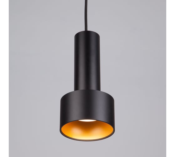 Подвесной светильник Elektrostandard 50134/1 LED черный/золото 00000084441