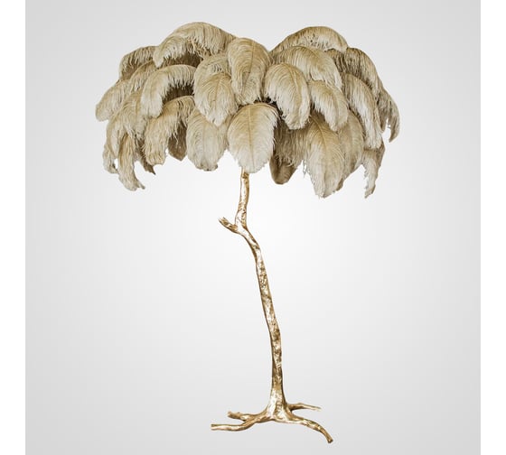 Торшер IMPERIUMLOFT страусиные перья Feather Lamp A MODERN GRAND TOUR 85511-22