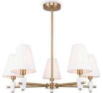 Потолочный светильник Freya pietra 5хe14x40w металл латунь FR5371CL-05BS
