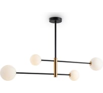 Потолочный светильник Freya sphirity 4хg9x30w металл черный FR5376CL-04B