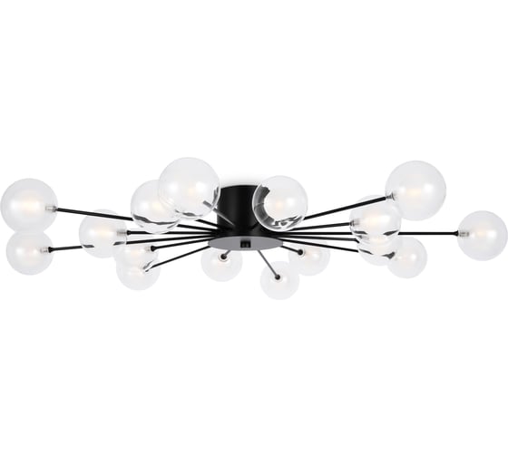 Потолочный светильник Freya celebrity 16хg4x3w металл черный FR5242CL-16B1