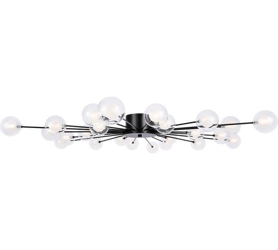 Потолочный светильник Freya celebrity 24хg4x3w металл черный FR5242CL-24B1
