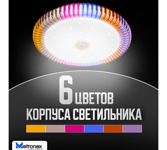 Светодиодный светильник Metronex mlr-01 - 48вт 400мм yellow MLR-01Y