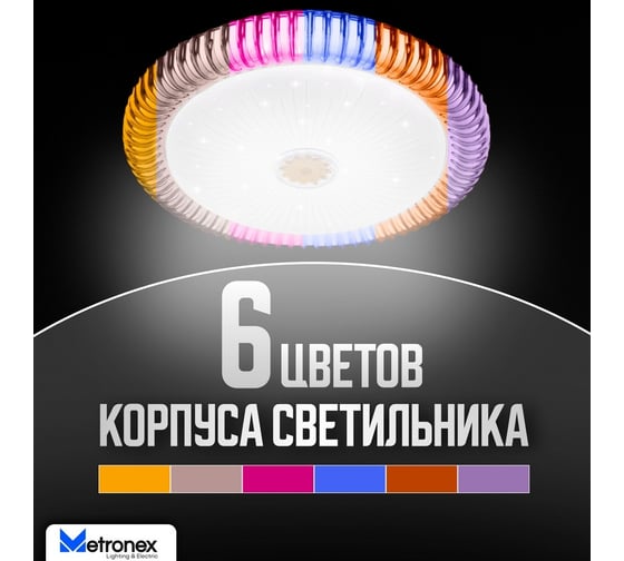 Светодиодный светильник Metronex mlr-01 - 48вт 400мм white MLR-01W