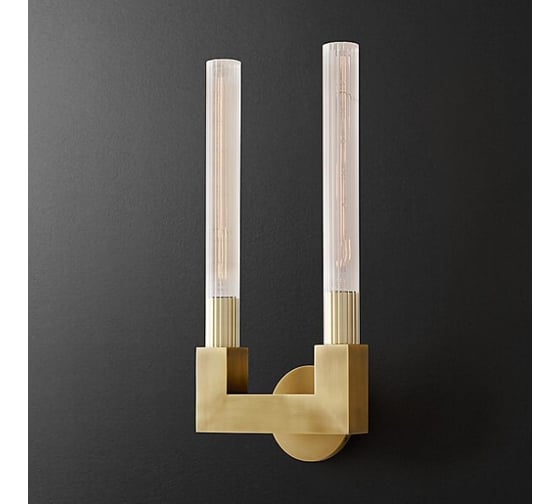Бра IMPERIUMLOFT RH CANNELLE wall lamp DOUBLE Sconces 75053-22 1