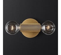 Бра IMPERIUMLOFT RH Utilitaire Inline Sconce Brass 123279-22