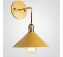 Бра IMPERIUMLOFT с подвесным плафоном BRAID WALL Yellow 181879-26