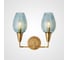 Настенный светильник IMPERIUMLOFT VIOLA WALL 2 Blue 181898-26 1
