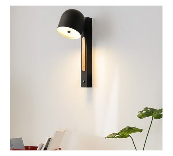 Светодиодное бра IMPERIUMLOFT VIC WALL Black 204240-26