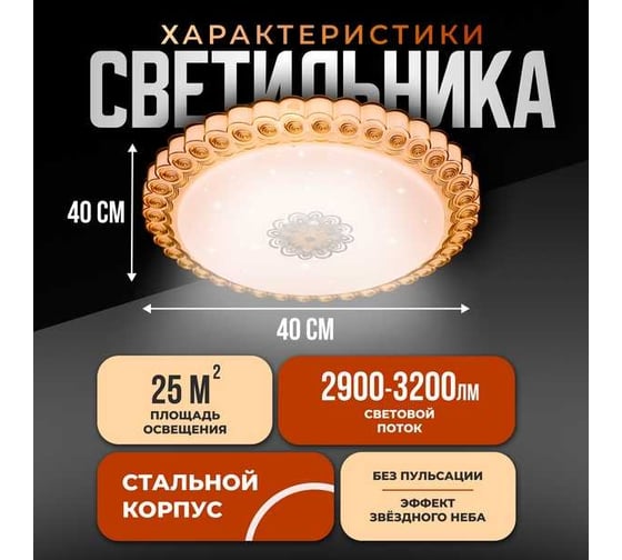 Светодиодный светильник Metronex mlr-05 - 48вт 400мм yellow MLR-05Y