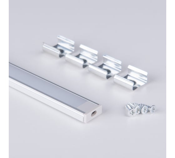 Накладной алюминиевый профиль Elektrostandard LL-2-ALP006 для LED ленты (под ленту до 11mm) a041811