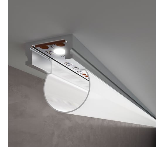 Накладной алюминиевый профиль для LED лентe Elektrostandard LL-2-ALP010 a041815