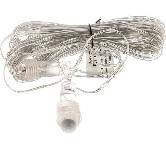 Удлинитель для подключения низковольтных гирлянд ЭРА ENIT10 24V, IP44 Б0041912