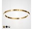 Люстра IMPERIUMLOFT Light Ring Horizontal D100 Золото 177926-22 1