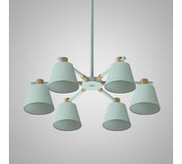 Потолочная люстра на штанге IMPERIUMLOFT NATURA A BLUE 6 177991-26