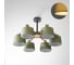 Потолочная люстра на штанге IMPERIUMLOFT EVEN 6 Green 178367-26 1
