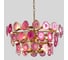 Люстра IMPERIUMLOFT Agate Burst Chandelier 3 Round pink D70 74967-22 1