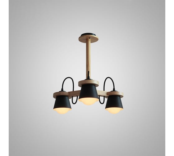 Потолочная люстра IMPERIUMLOFT NATURA B3 Black 151721-26 1